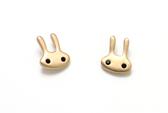 ラビットピアス(18金メッキ)